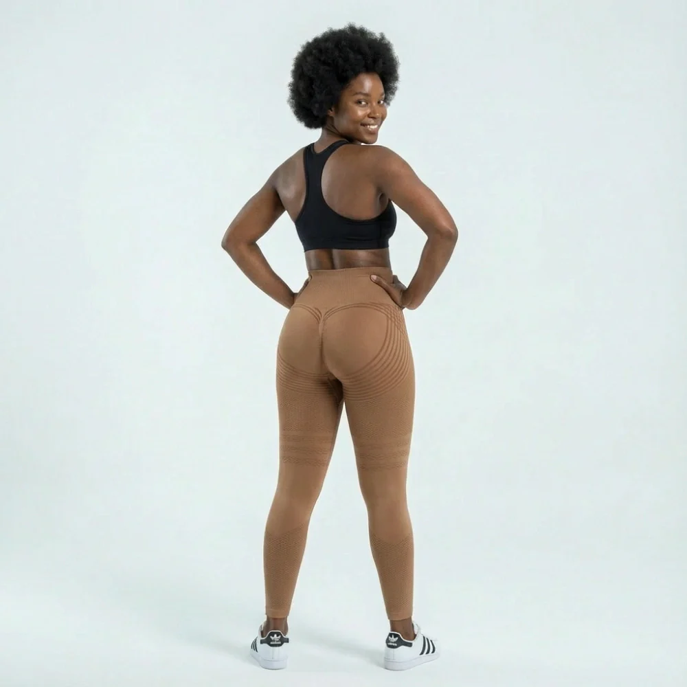 Cellumove 3D Leggings - Brown Coffee - Image 3