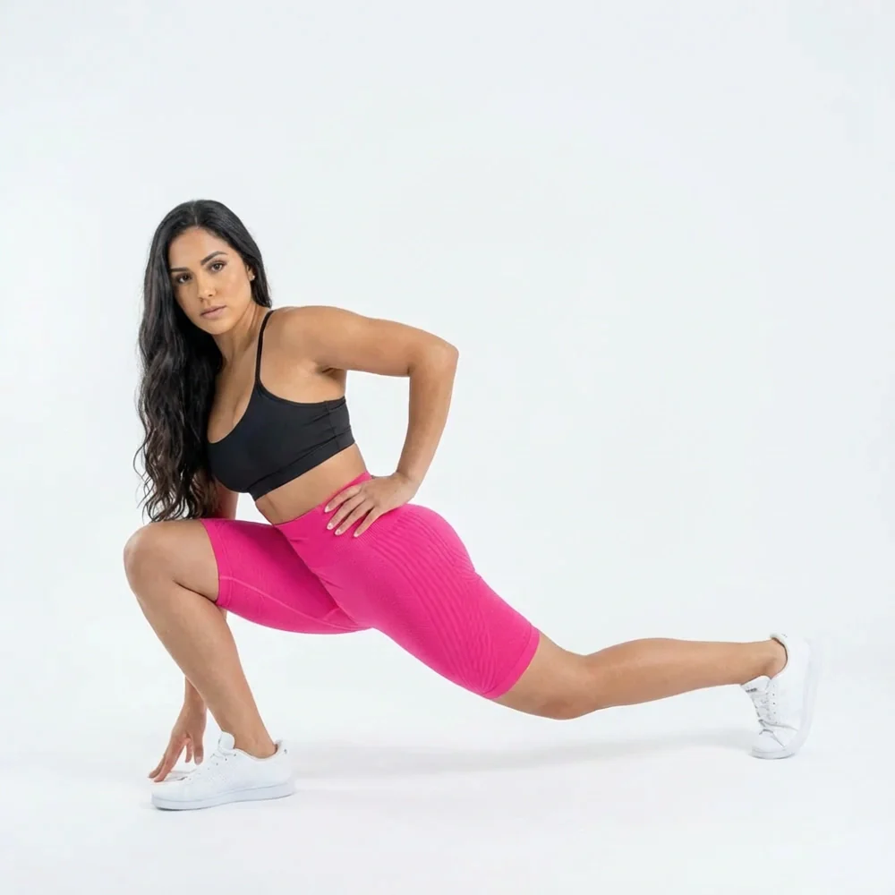 Cellumove 3D Short Legging – Hot Pink - Image 4